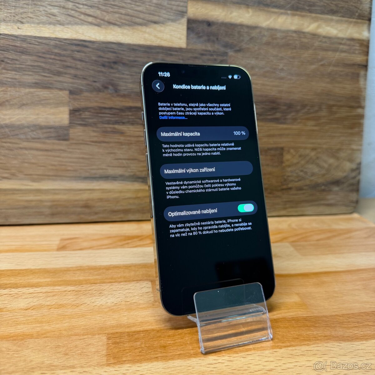 IPhone 13 Pro 128GB, zlatý, 100% baterie (rok záruka) - 8