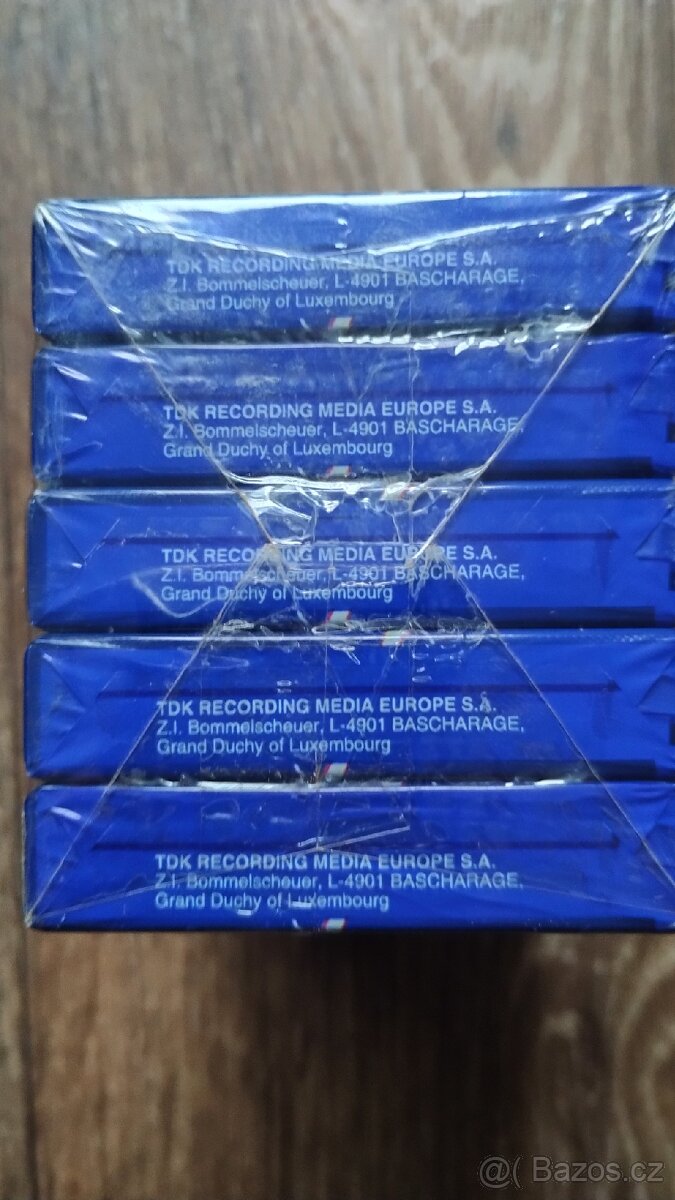Audiokazety TDK-5 kusů nové - 8
