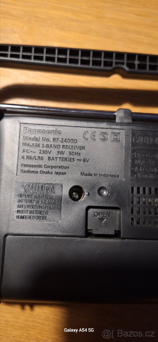 Panasonic RF-2400D - 8