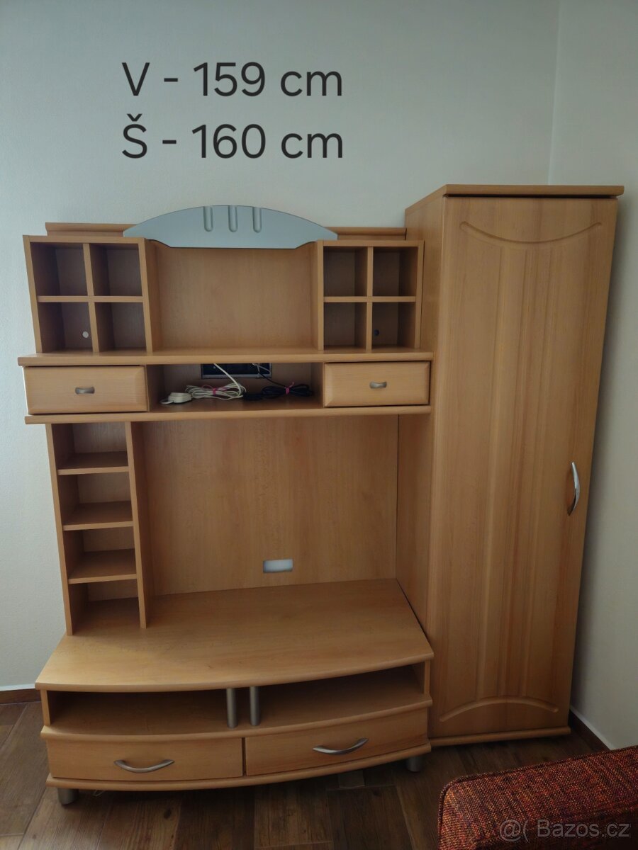 Obývací stěna s podsvícením - 8