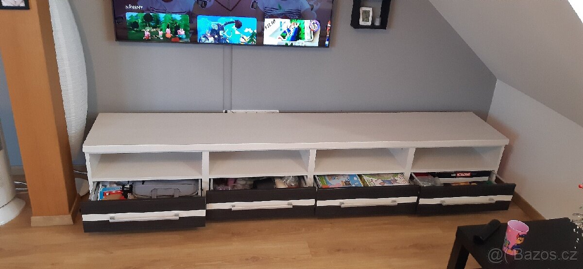 Sestava do obýváku TV stolek +komoda zakázková výroba - 8