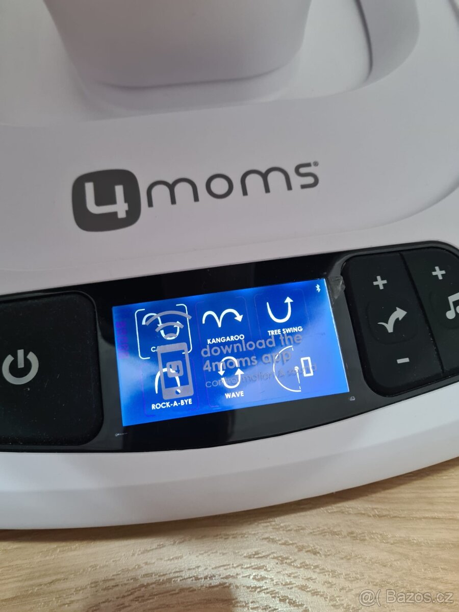 4moms Lehátko mamaRoo 5.0 - Classic Grey včetně vložky - 8