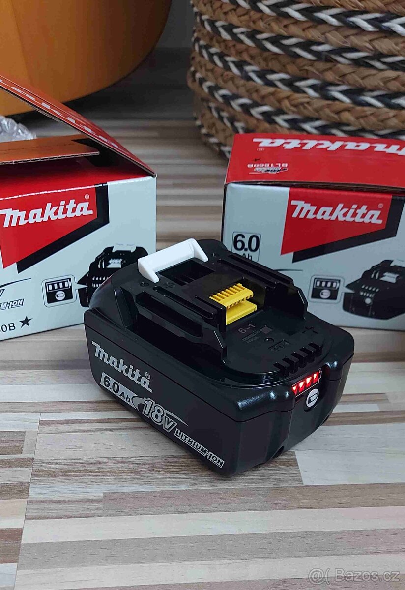 Aku pro nářadí Makita 18V/ 6.0mAh-neoriginál,nové TOP. - 8