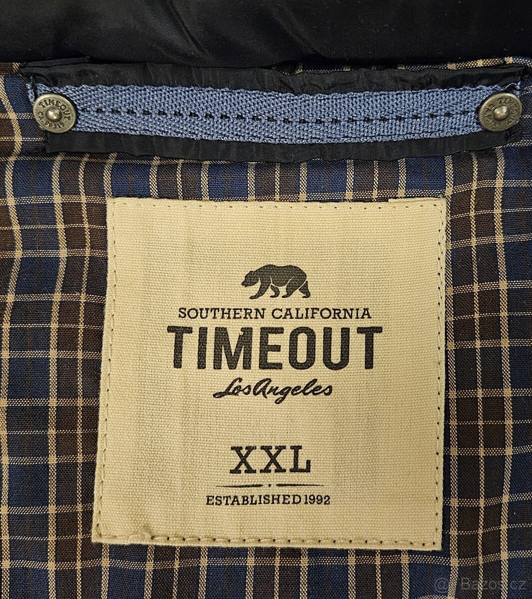 Prodám tmavě modrou pánskou vestu TimeOut vel. XXL - 8