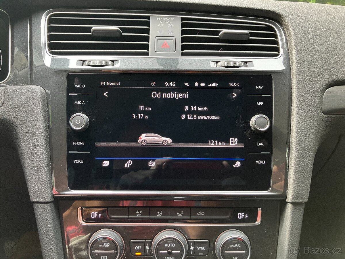 Volkswagen e-Golf 100 kW, 35,8 kWh, SoH 95,6 virtual - 8