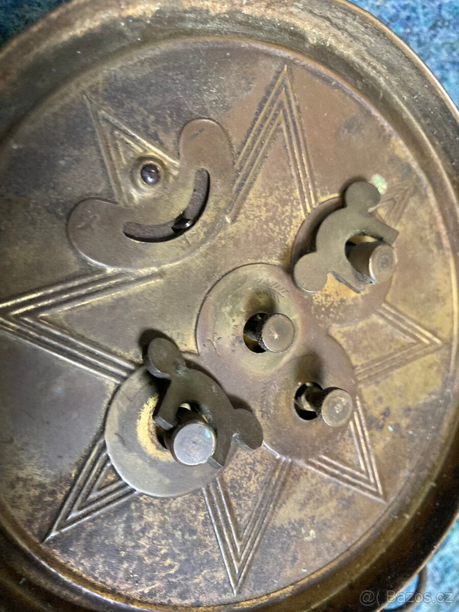 Budík starožitný J. Šolc Č.Budějovice - 8