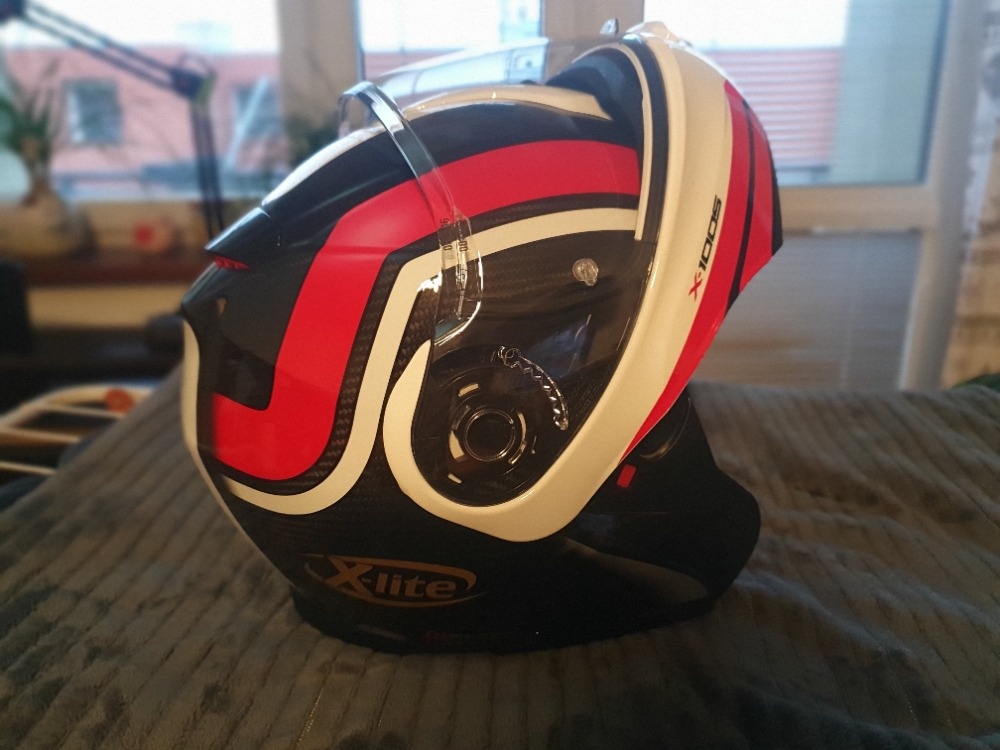 Vyklápěcí přilba X-Lite X-1005 Ultra Carbon, vel. M - 8