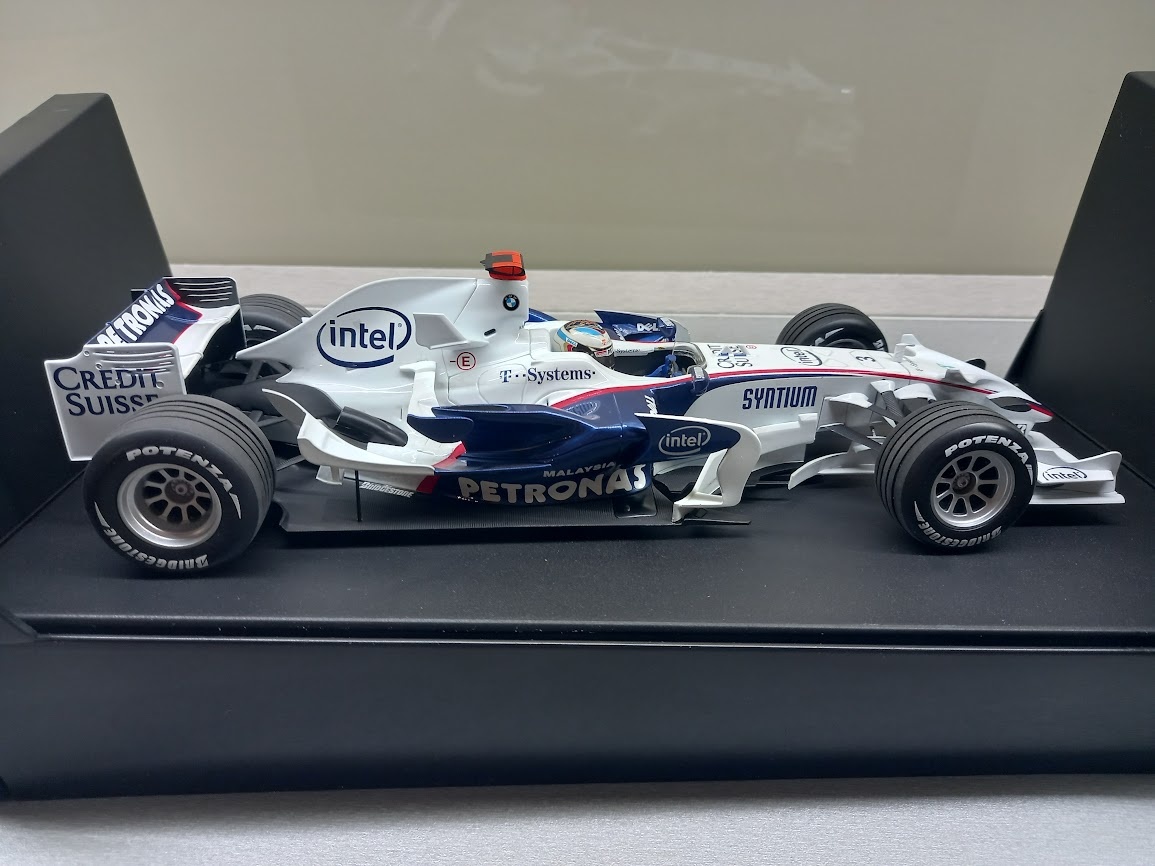 F1 BMW SAUBER F1.08 2008 HEIDFELD MINICHAMPS 1:18 - 8