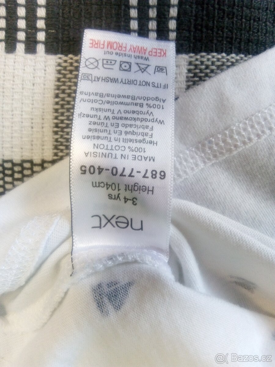 Dětský komplet triko + kraťasy NEXT 104/110 - 8