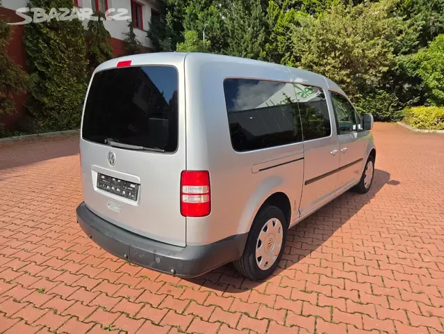 Caddy Maxi 1.6 TDI,7.míst,tažné,serviska,bez koroze,klima - 8