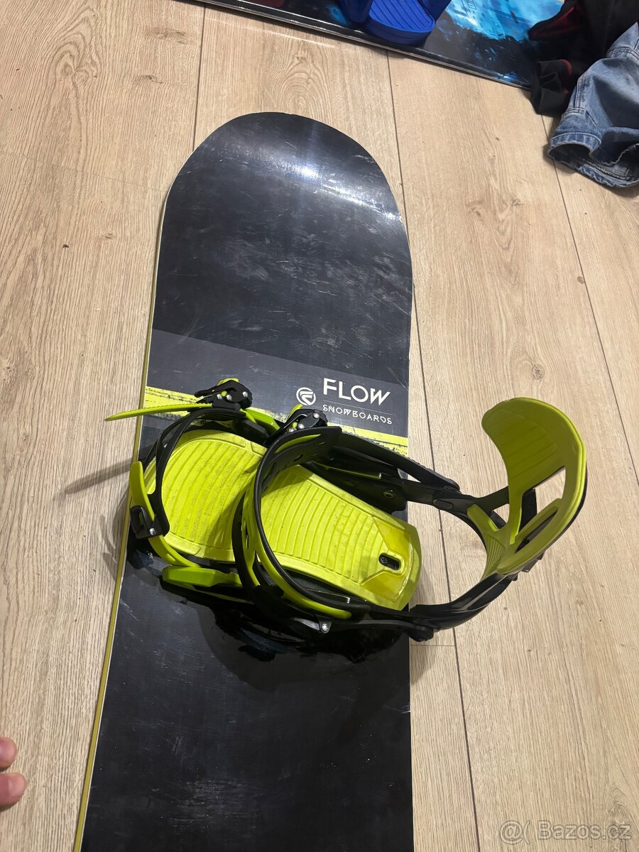 Snowboard Flow Viper 159W plus vazani Gravity - 8
