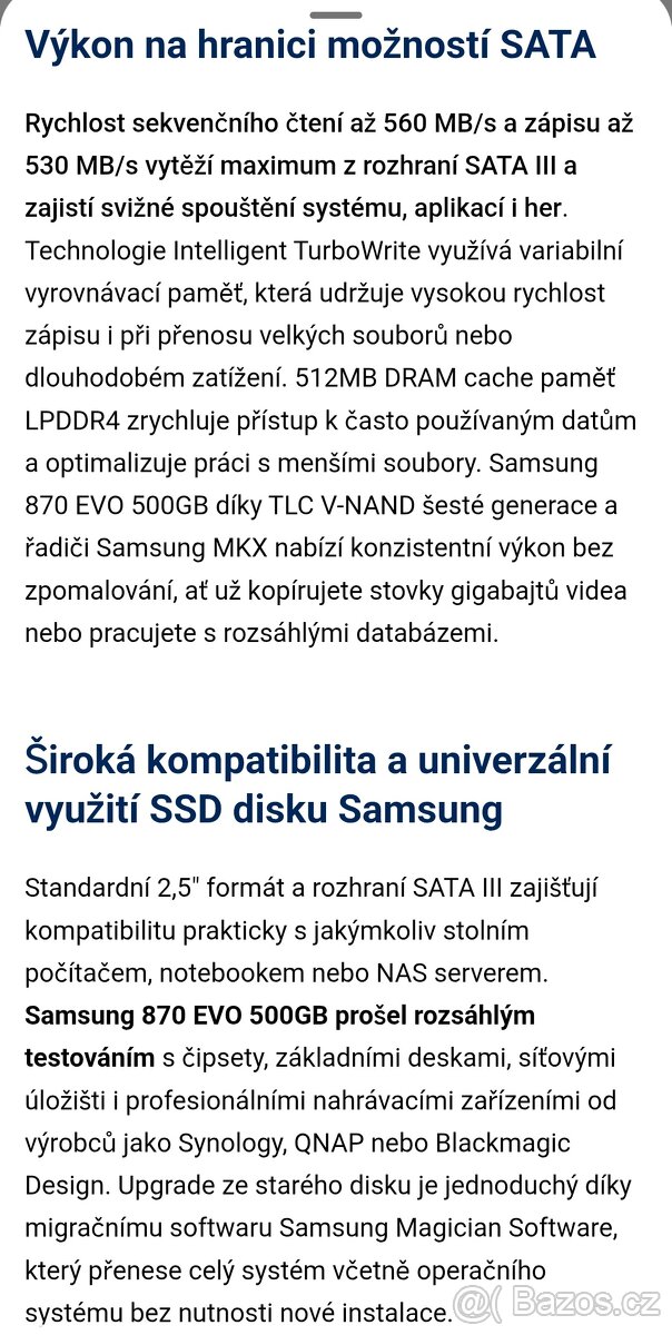 SSD Samsung 500Gb 5/2022 - 8