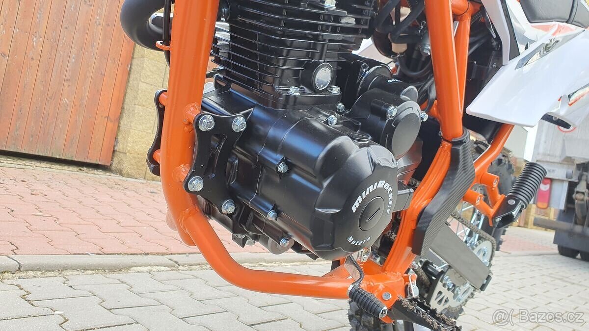 Pitbike Mikilon Defender 150RR. kola 19/16 oranžov - 8