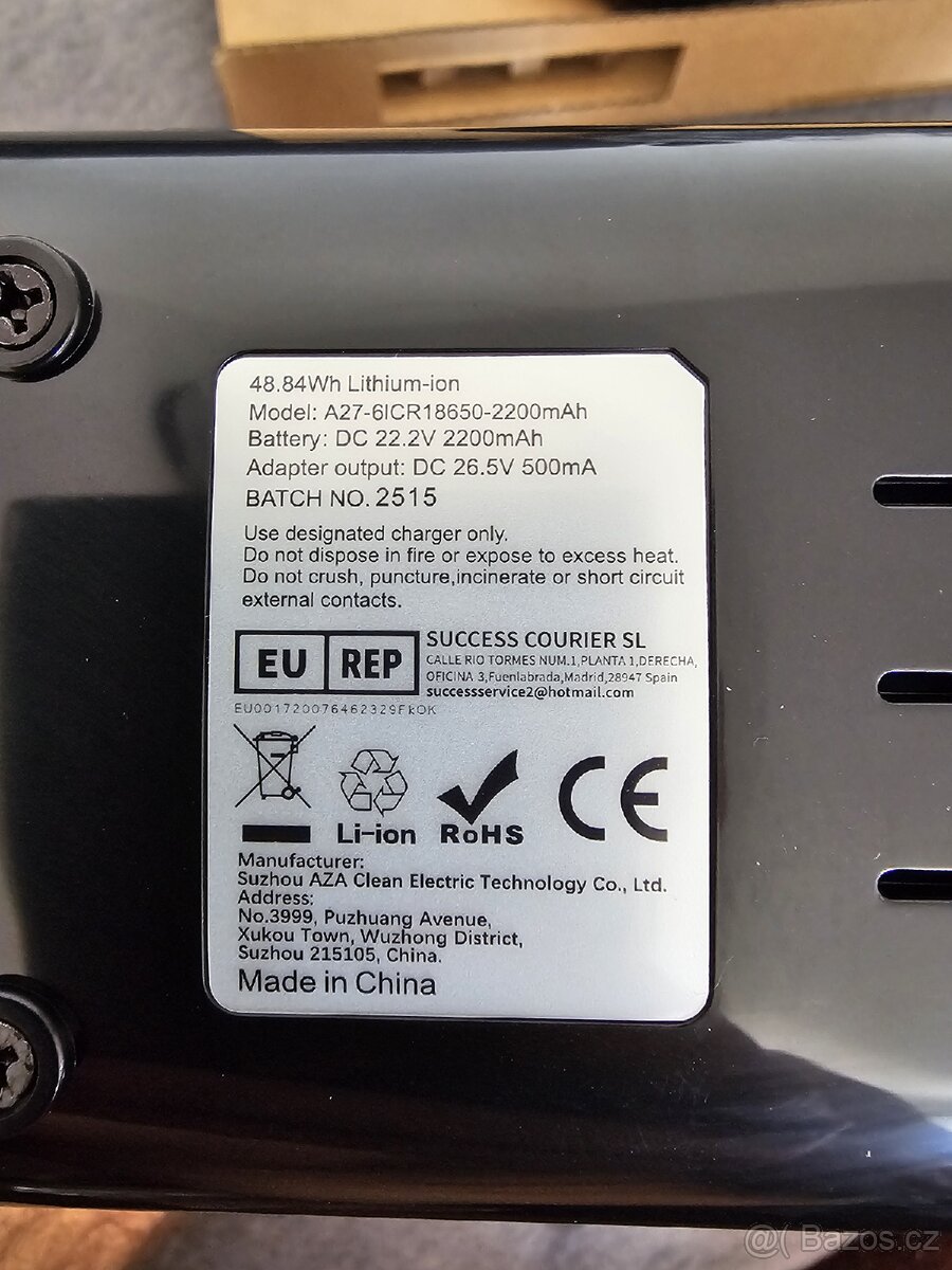 Bezdrátový ruční tyčový vysavač - 8