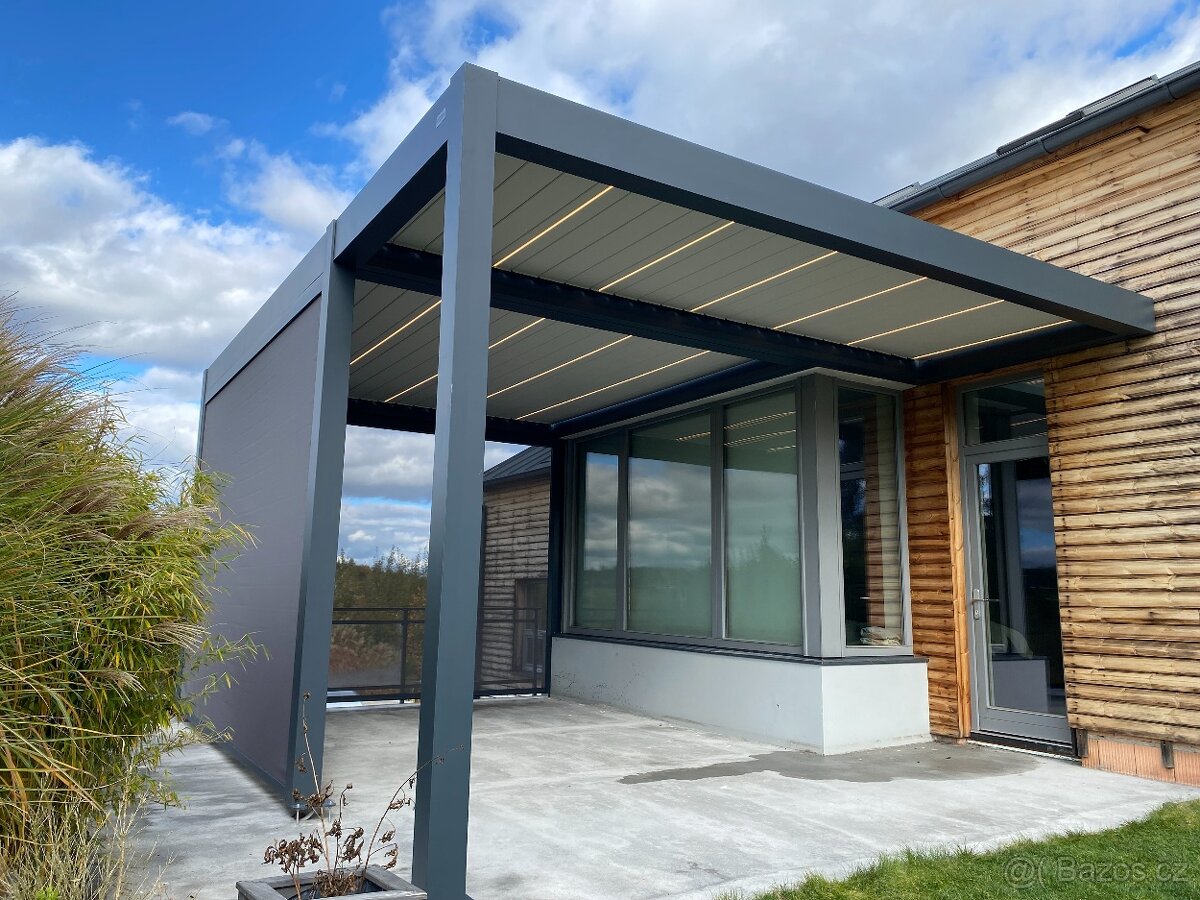 Luxusní bioklimatické hliníkové pergoly - 8