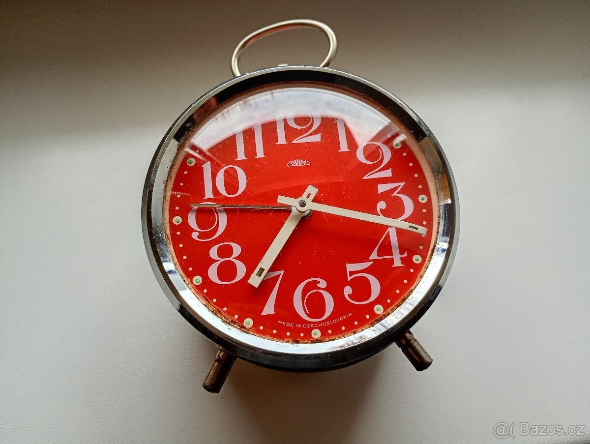 2x starý budík Prim - 8