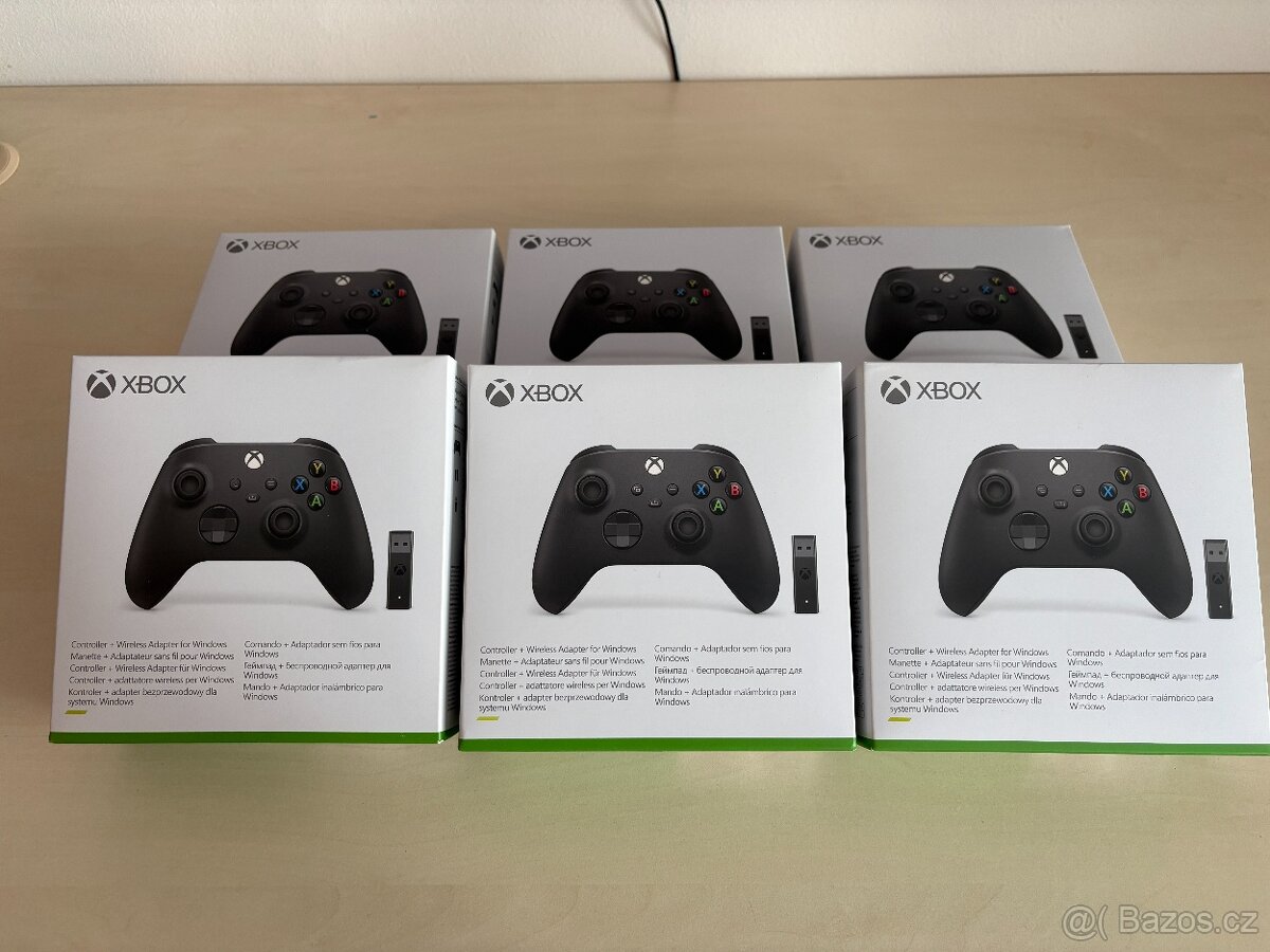 Microsoft bezdrátový ovladač pro Xbox Series - černá - 8