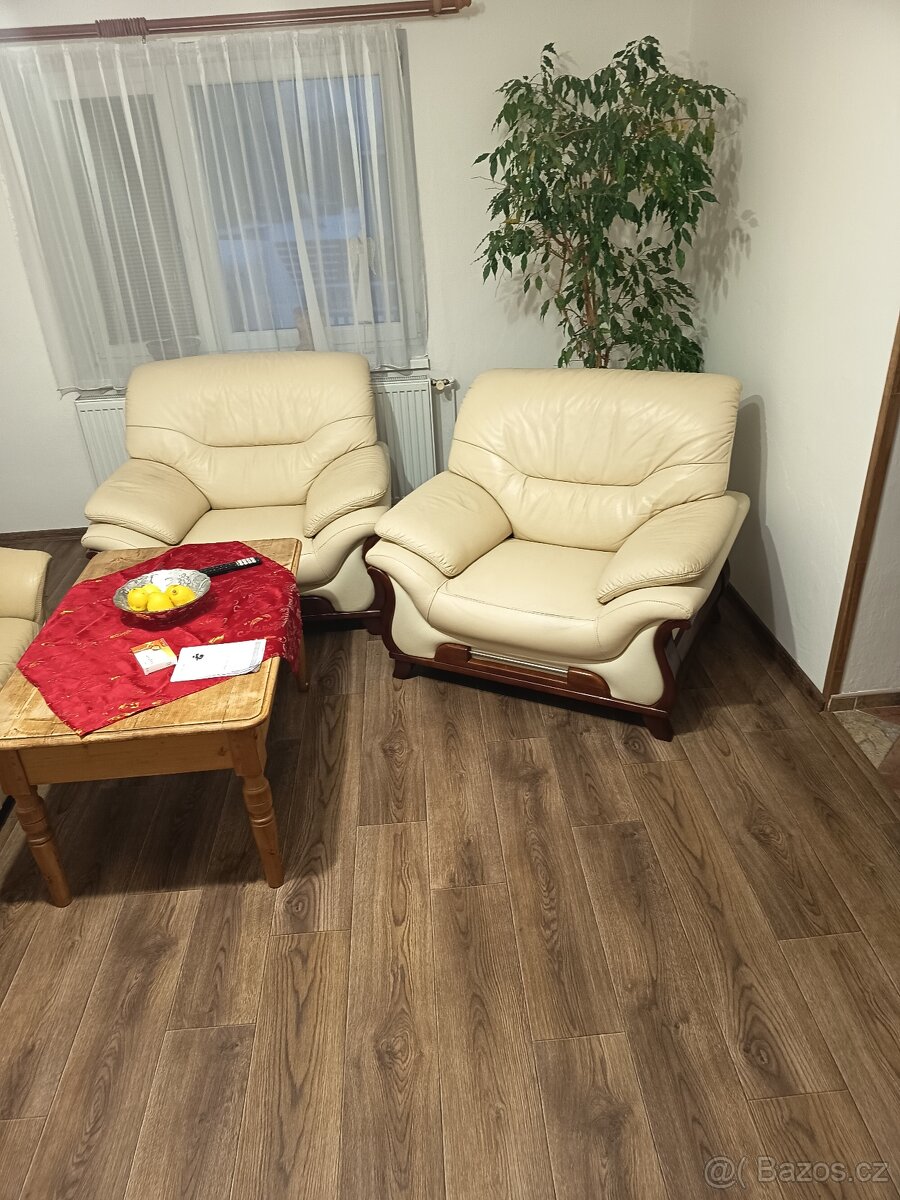 Kožená sedačka 1 +1+3 - 8