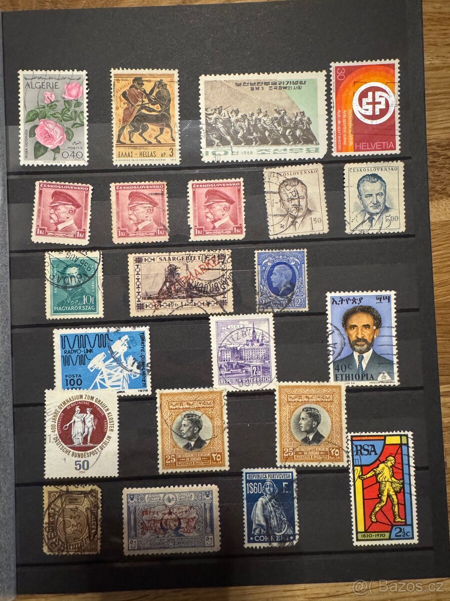 Známky - sbírka - 8