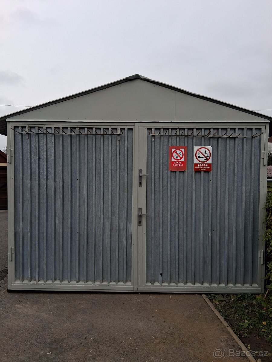 Plechova garáž 3,1x5m - 8