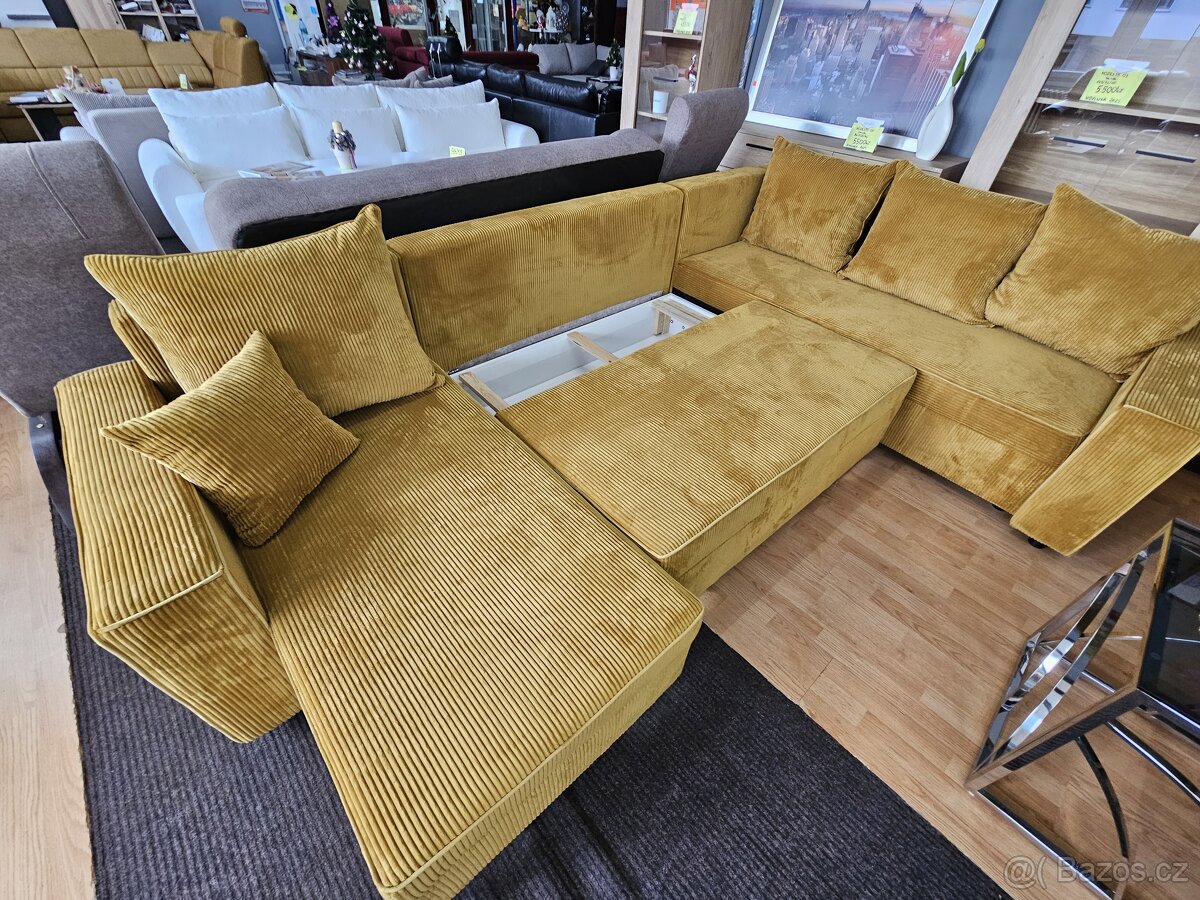 Rohová moderní sedací souprava LOREN U NOVINKA 2025 - 8