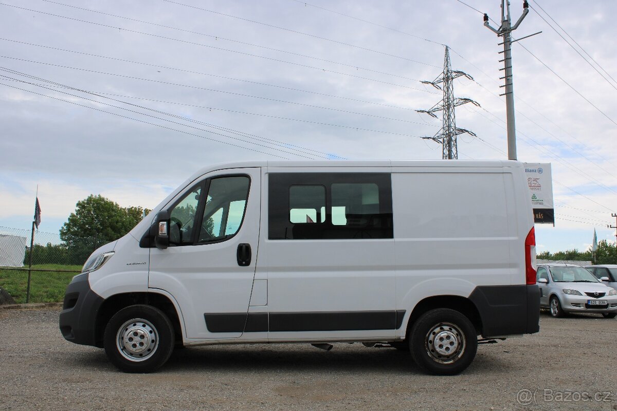 Fiat Ducato 2,3JTD 96KW, 7 - MÍST, KLIMA, r.v. 2017 - 8