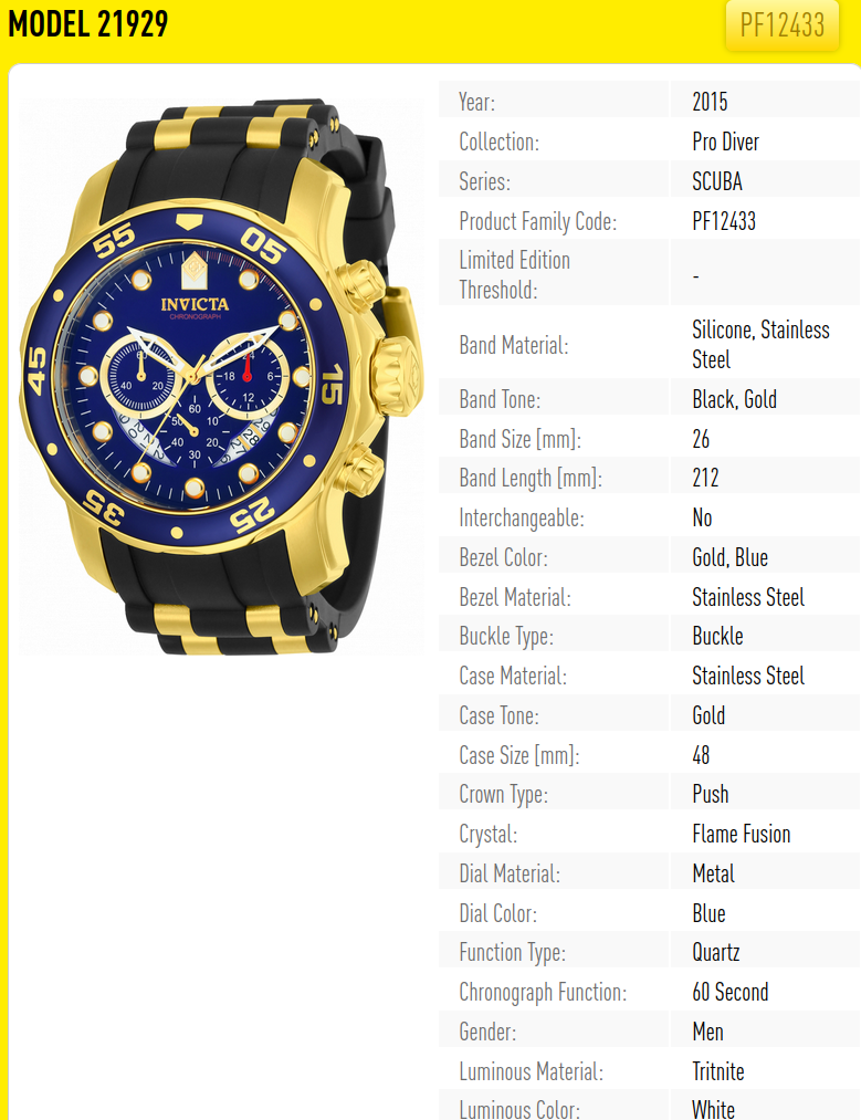 ze sbírky-Invicta Pro Diver SCUBA WR100,48mm - 8