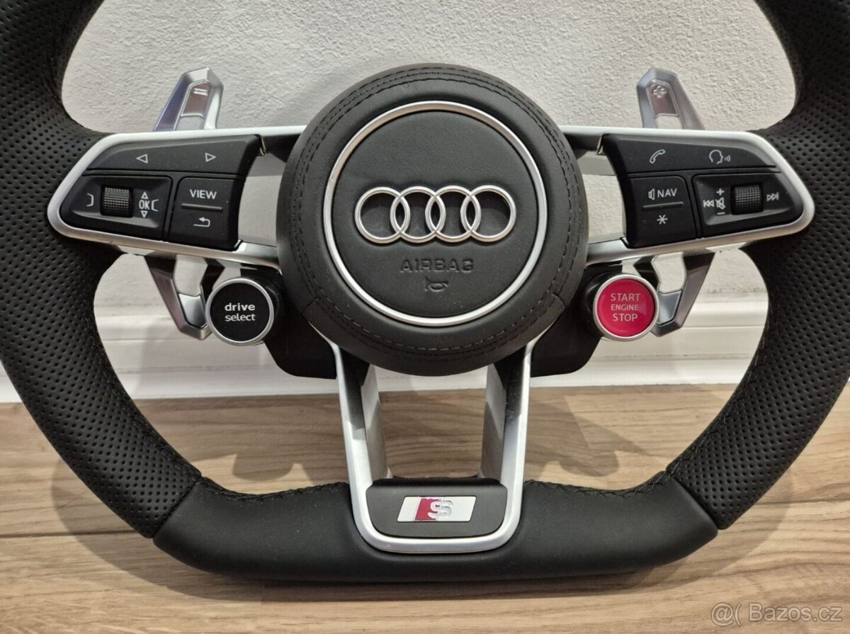 AUDI VOLANT SPORTOVY + START STOP a DRIVE SELECT - 8