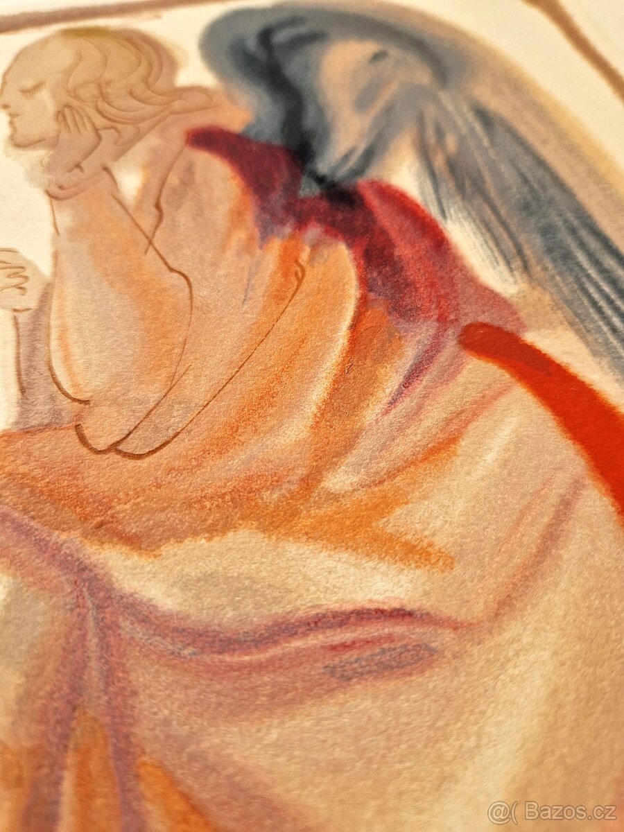 SALVADOR DALI - Sky 7 Mercury (Dante - Božská komédia) - 8