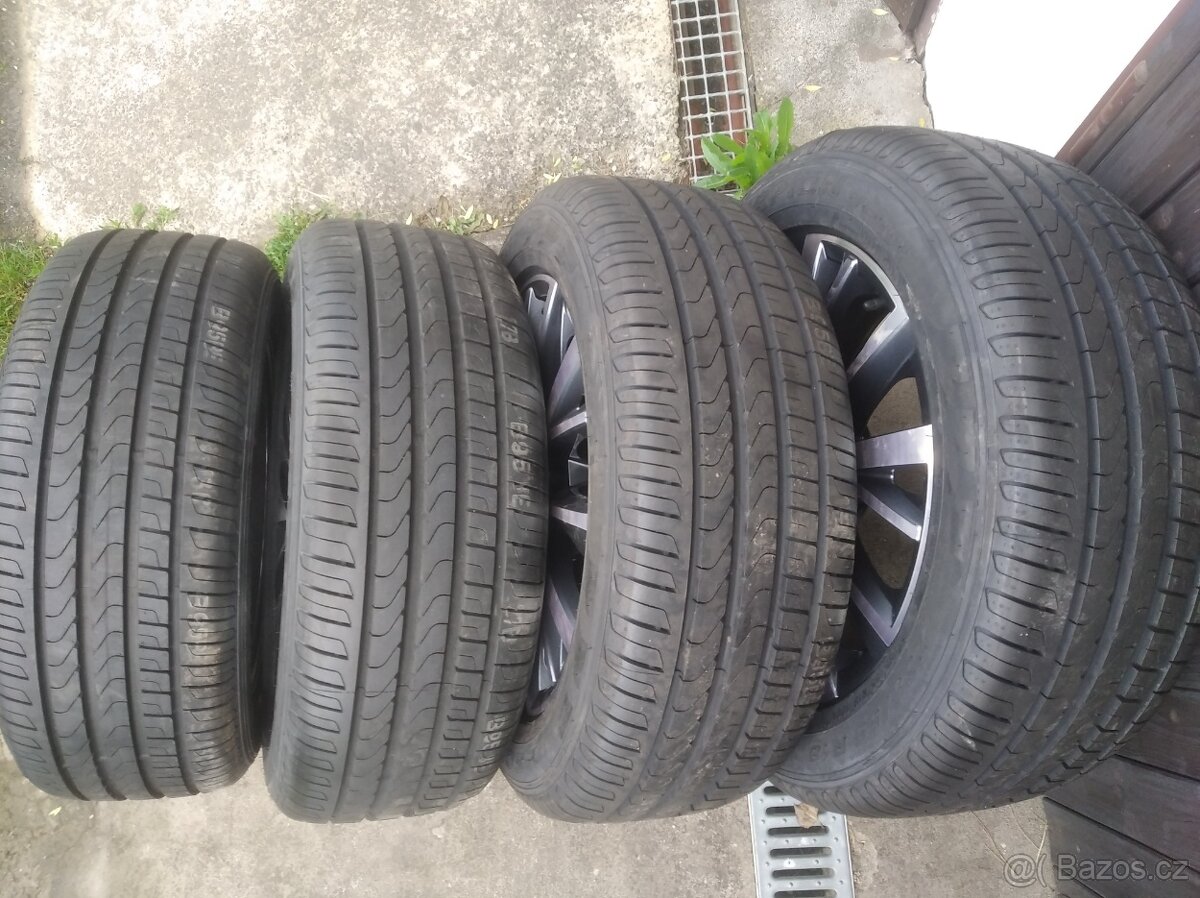 NOVÁ originál alu sada Škoda Kodiaq II 18" - 8