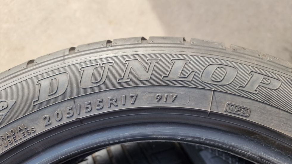 Letní pneu 205/55/17 Dunlop - 8