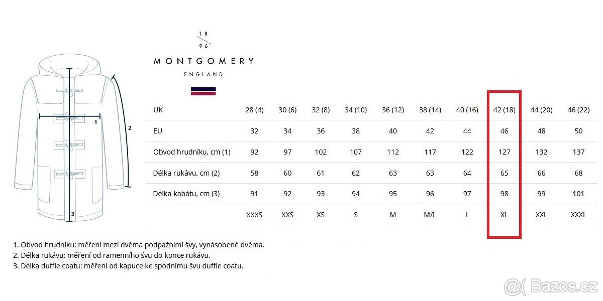 Dámský kabát ORIGINAL MONTGOMERY Classic Duffle - 8