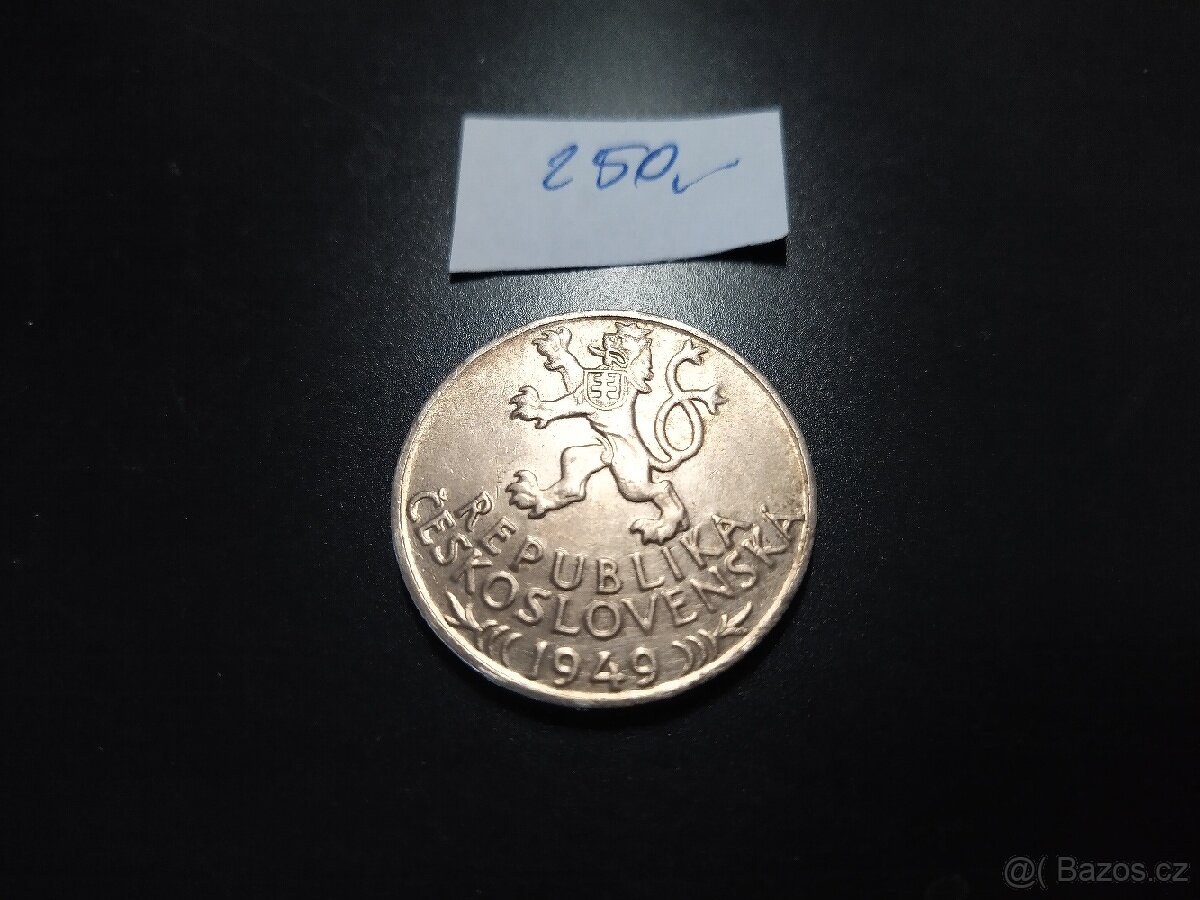 Pamětní mince Československa 1945 - 1953 - 8