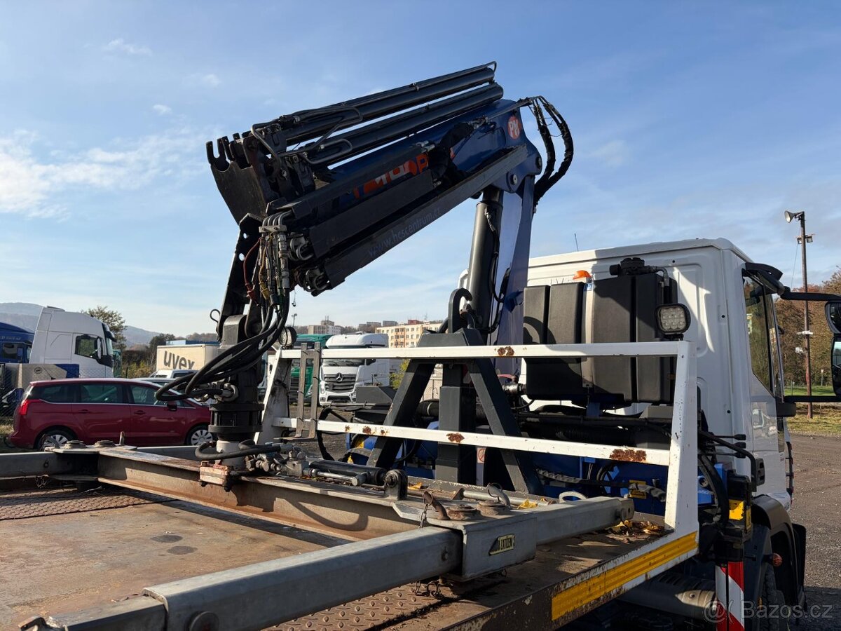 hákový nosič kontejnerů Iveco Eurocargo 120 hydraulická ruka - 8