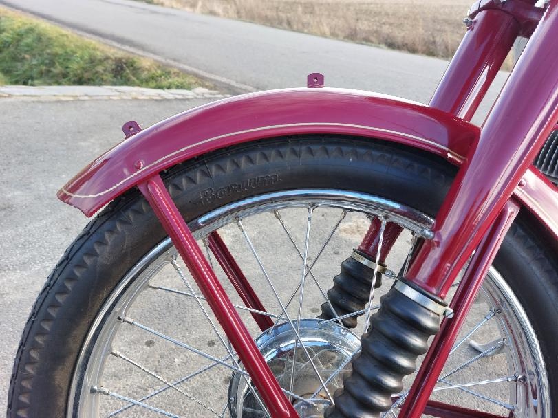 Jawa 350 pérák s SPZ - 8