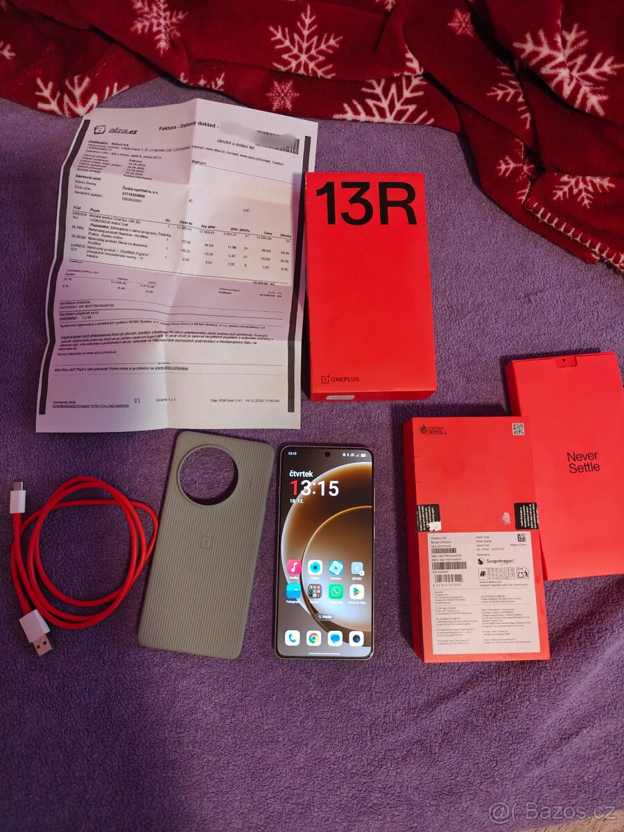 OnePlus 13R bílý jako nový - 8