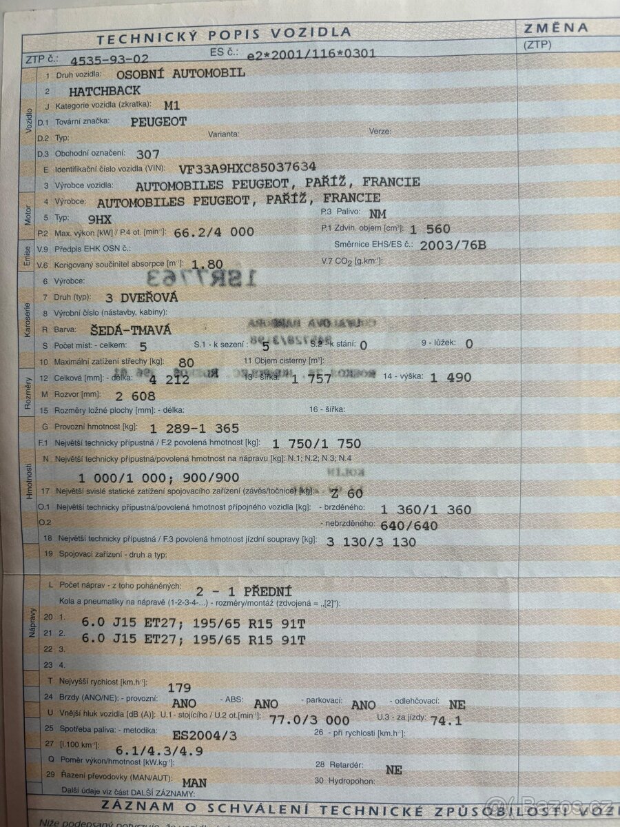 Peugeot 307 1.6HDI 66kW - 8