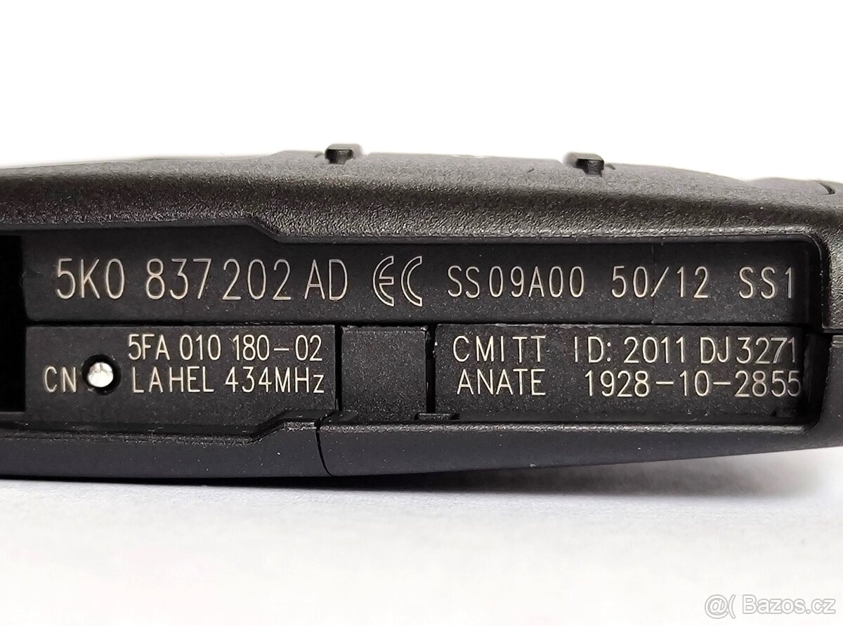 Klíč Volkswagen Škoda Seat. - 8