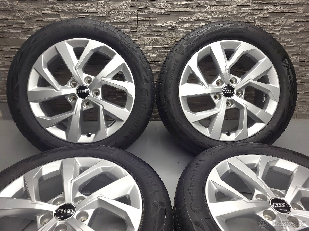 17" Originál Audi Q2 Karoq Ateca T-roc 5x112 NOVÁ LETNÍ SAD - 8