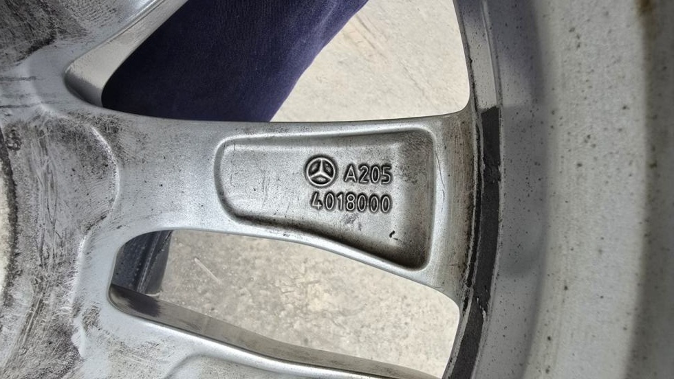 Originální alu kola 17" 5x112 na Mercedes - 8