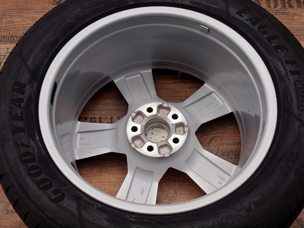 19" Alu kola = 5x112 = AUDI Q7 4M = TÉMĚŘ NOVÉ LETNÍ + ČIDL - 8