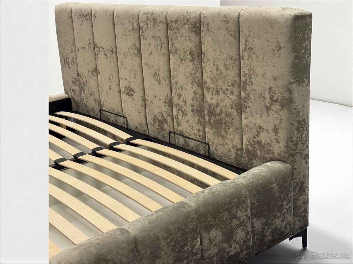 Manželská postel 180/200 a 160/200 úplně nové . - 8