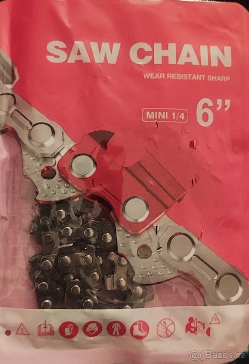 Mini řetězová pila Akumulátorová - 8