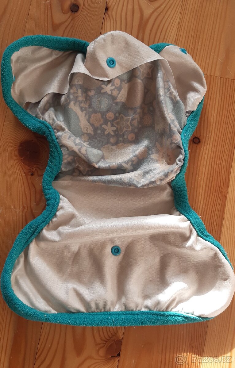 Svrchní kalhoty + vkládačky Petit lulu a Bamboolik - 8