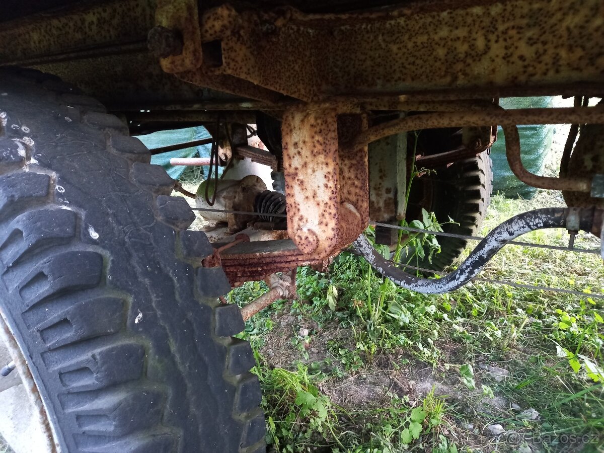 Vlek za traktor, vyklápěcí - 8