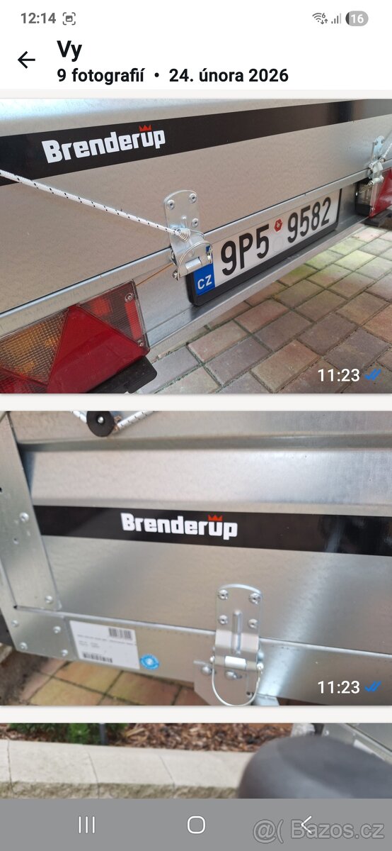 Přívěsný vozík za auto - 8