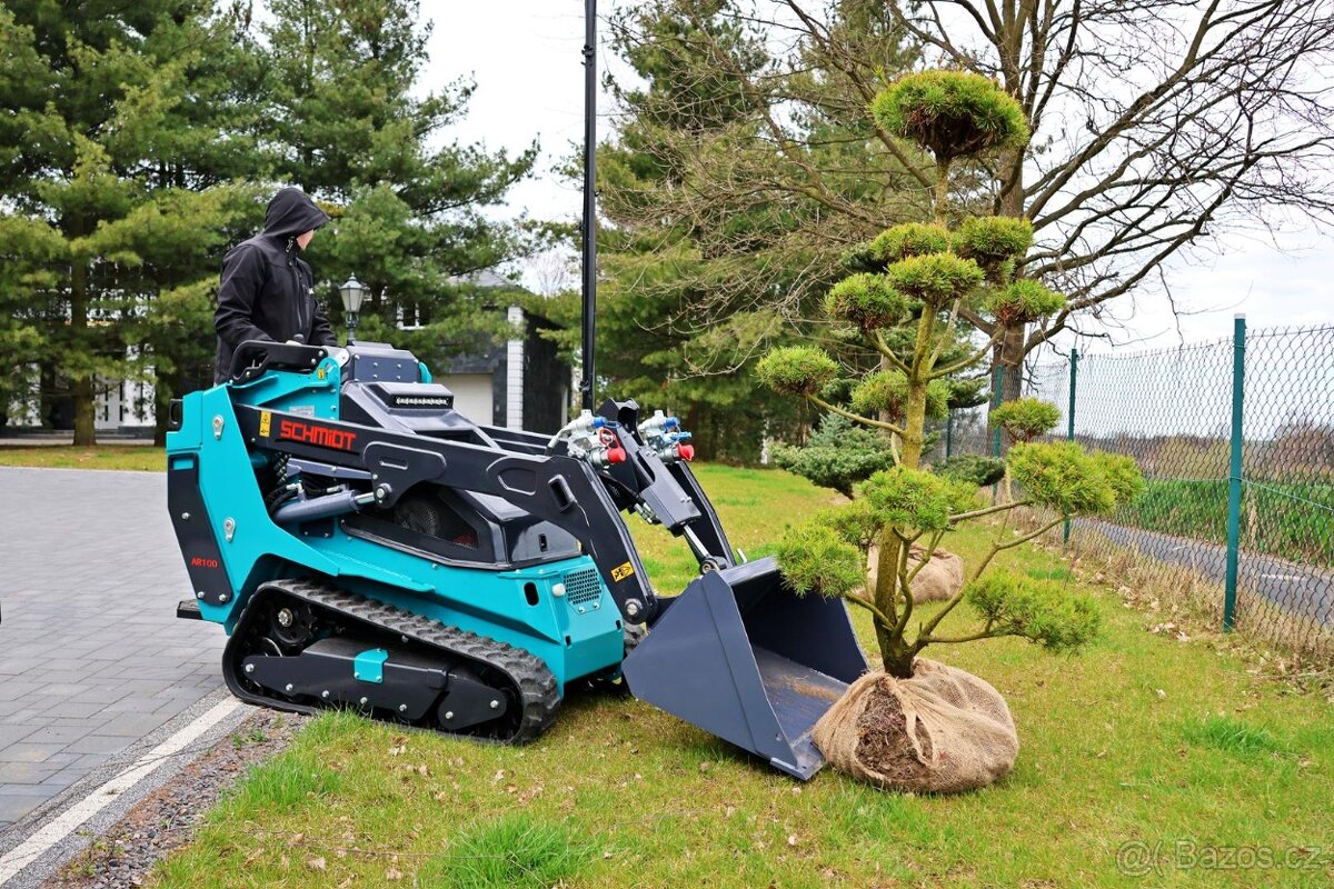 Mininakladač pásový SCHMIDT AR100 Skid Steer - 8