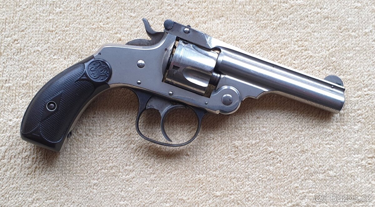 Historický revolver Smith Wesson cal.32CF DA 1886 - 8