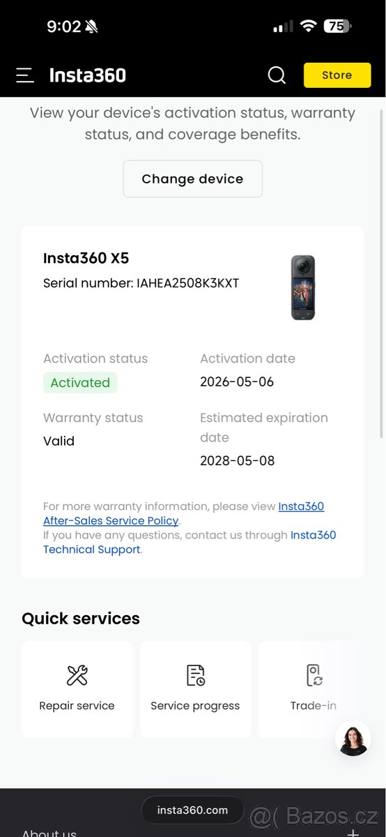 Insta 360 X5 Standard Combo - NOVÁ - 8