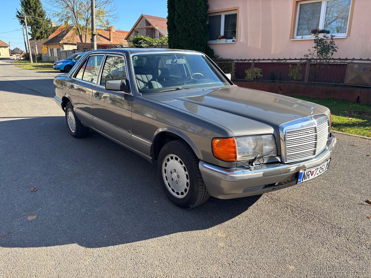 Mercedes-Benz W126 S 300SE - MANUÁL - 8